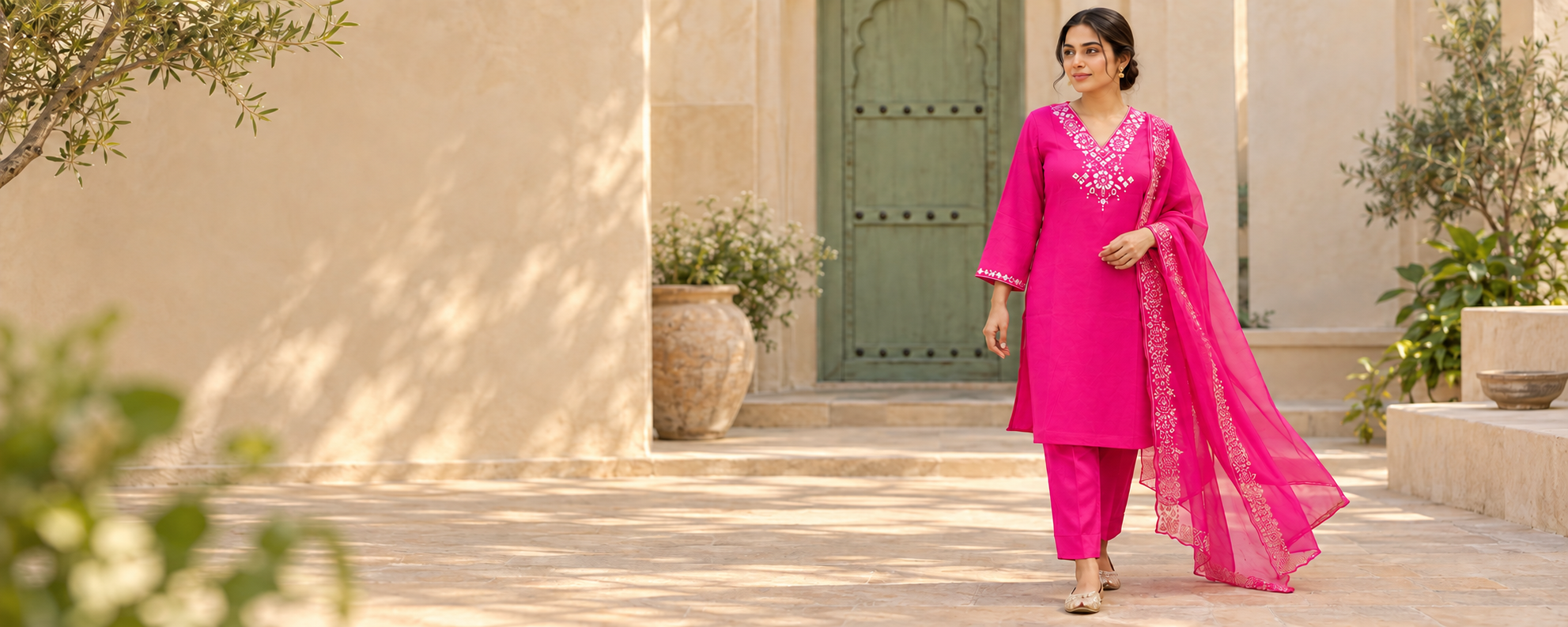 Gulabi Festive Kurtas
